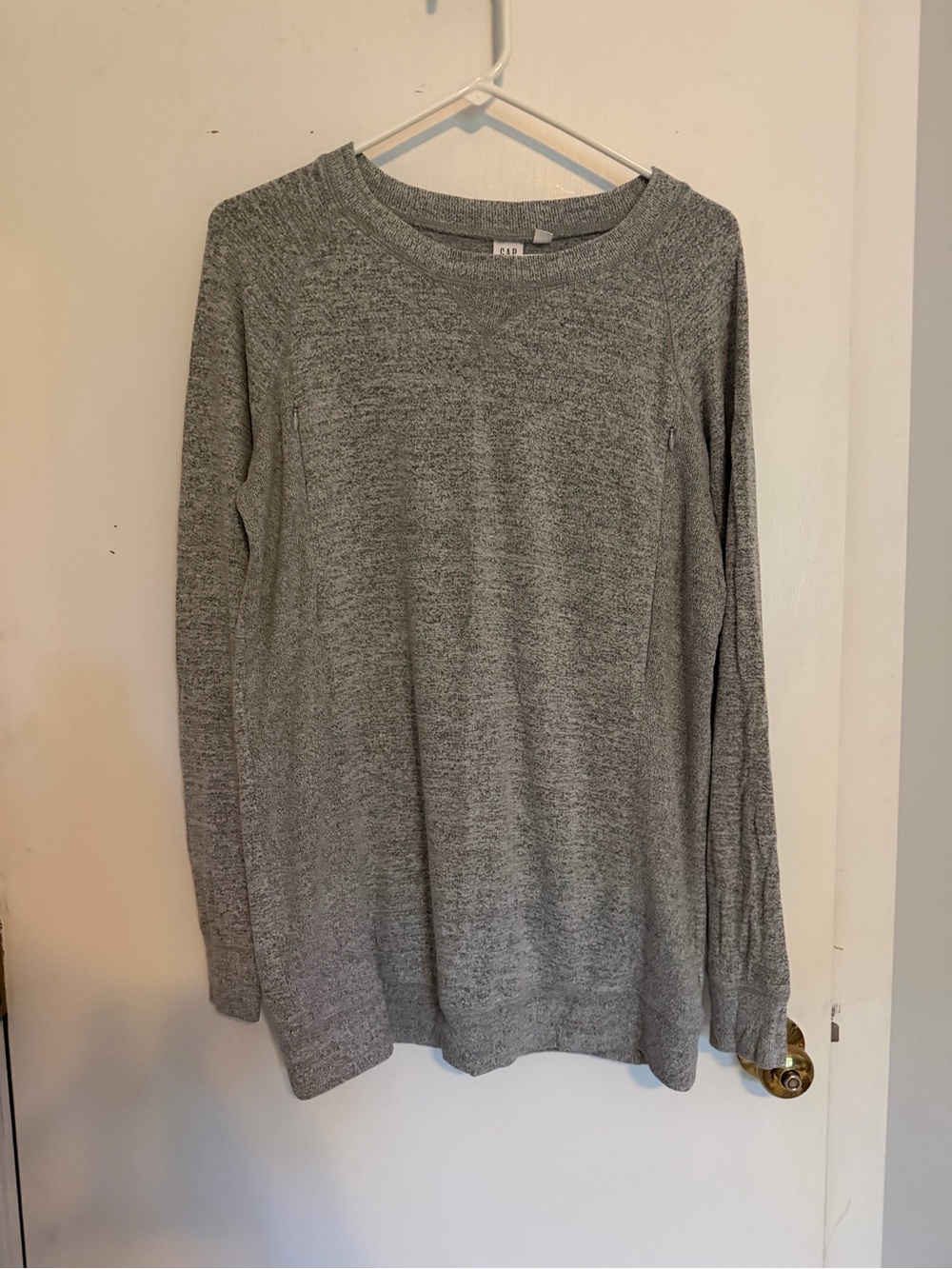 Gap Gray Maternity and Nursing Sweater | Medium